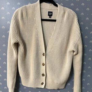 GAP Cream Cardigan